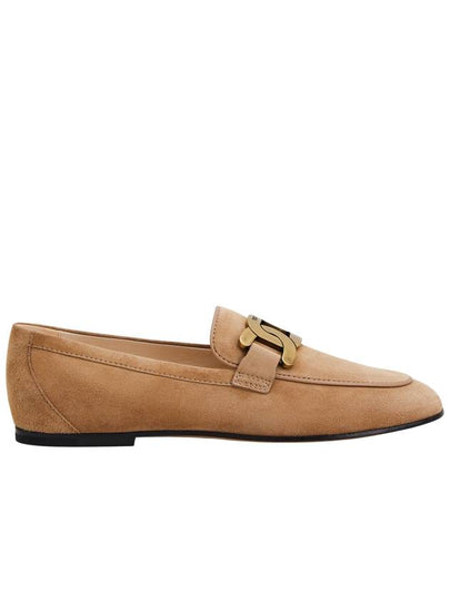 Women's Kate Suede Loafers Beige - TOD'S - BALAAN 2