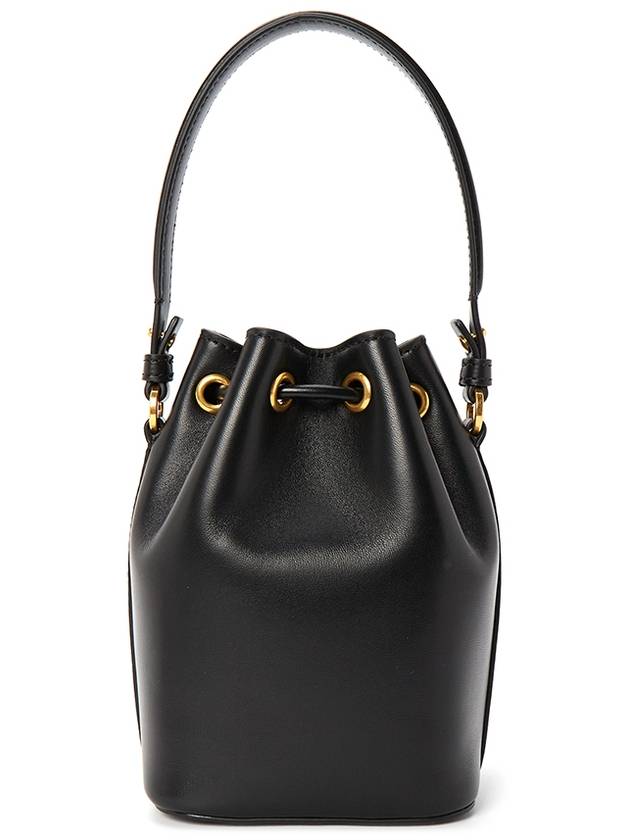 V Logo Signature Bucket Bag Black - VALENTINO - BALAAN 5