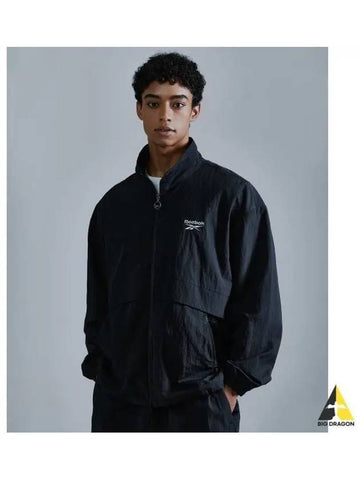 Essential Windbreaker Black - REEBOK - BALAAN 1