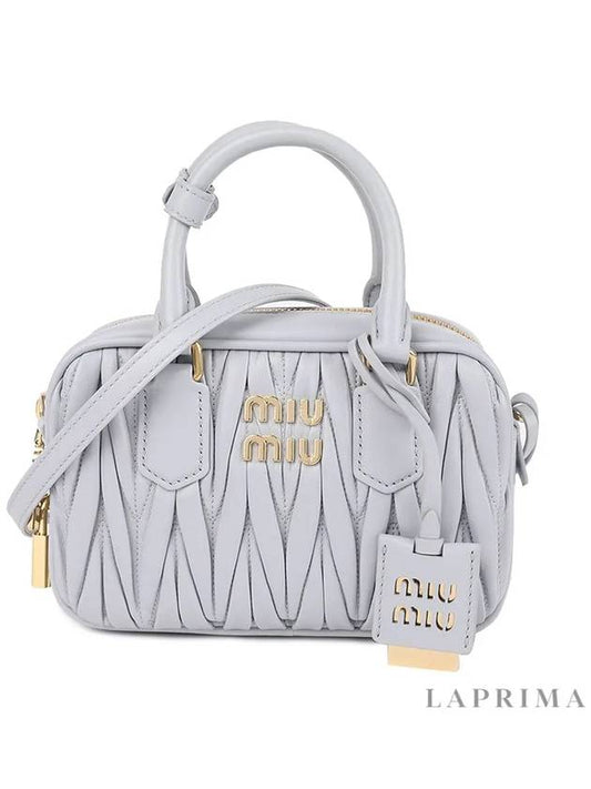 Materasse Nappa Leather Tote Bag Cornflower - MIU MIU - BALAAN 2