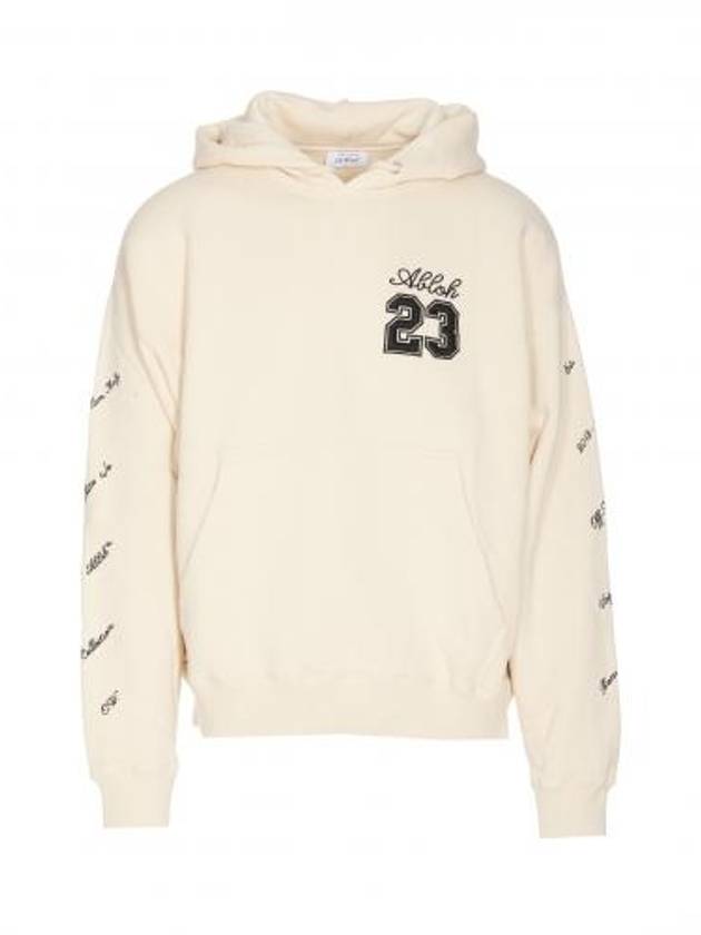 23 Logo Skate Hood OMBB085S24FLE011 0310 B0010999215 - OFF WHITE - BALAAN 1