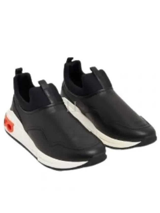 Men s Sneakers Slip On COSMA STR NERO 0757644 - SALVATORE FERRAGAMO - BALAAN 1