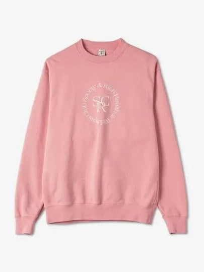 Logo Print Sweatshirt Pink - SPORTY & RICH - BALAAN 2