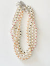 Color Pearls Color Pearl Necklace Black - ELYONA - BALAAN 3