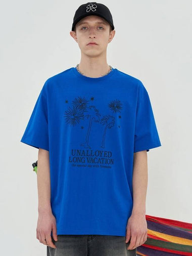 Vacation T-Shirt Blue - UNALLOYED - BALAAN 1