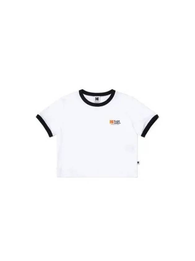 KODAK Apparel color eye small logo short sleeve t shirt women white - KODO - BALAAN 1