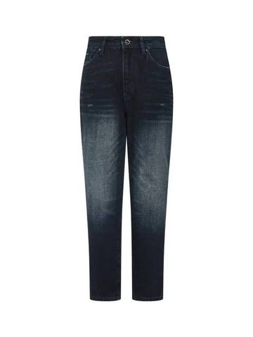 Women s Boyfriend Washed Denim Pants Dark Indigo 270994 - ARMANI EXCHANGE - BALAAN 1