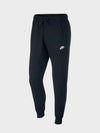 NSW Club Jersey Jogger Track Pants Black - NIKE - BALAAN 4