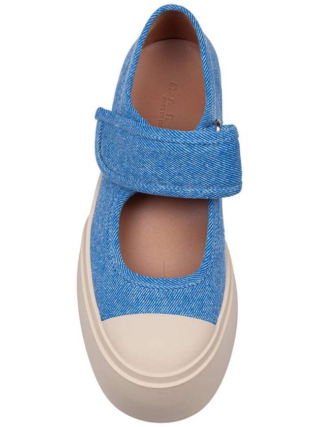 Marni Mary Jane Pablo Sneakers In Denim - MARNI - BALAAN 3