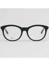 Eyewear Montaine Round Eyeglasses Black - DIOR - BALAAN 4