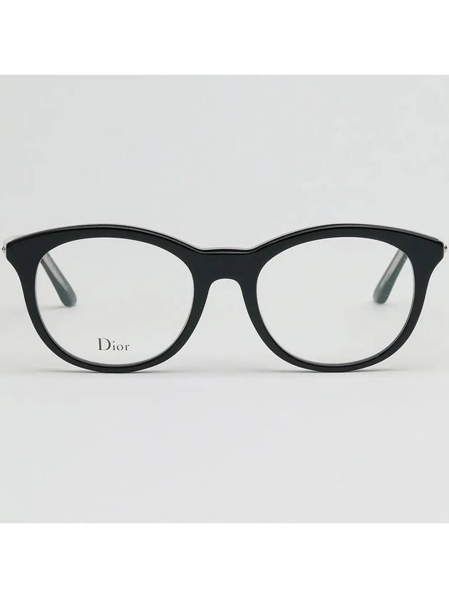 Eyewear Montaine Round Eyeglasses Black - DIOR - BALAAN 4