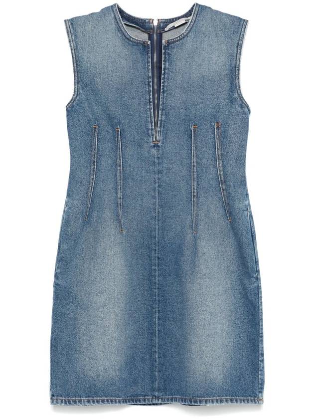 Stella McCartney Denim Mini Dress - STELLA MCCARTNEY - BALAAN 1