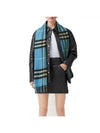 Classic Check Cashmere Muffler 8065041 - BURBERRY - BALAAN 6