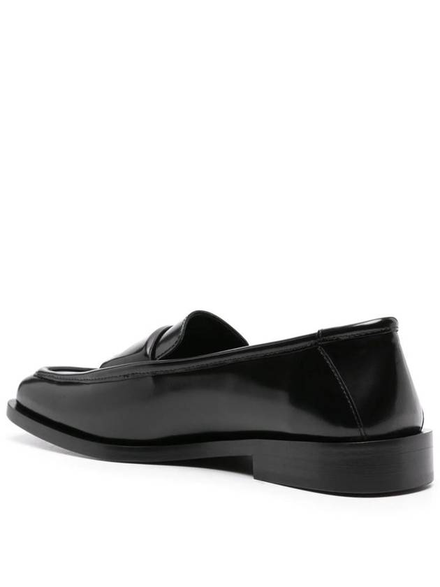 The Attico Amanda Leather Loafers - THE ATTICO - BALAAN 3