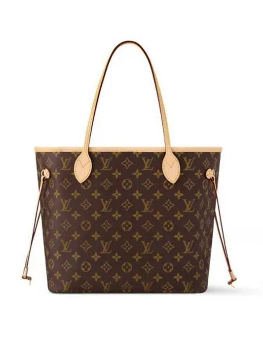 Neverfull MM Monogram Tote Bag Cerise - LOUIS VUITTON - BALAAN 2