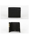 Lola Small Quilted Leather Folding Wallet Black Light Gold - BURBERRY - BALAAN 4