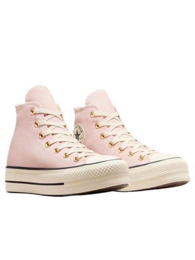 Chuck Taylor All Star Lift Suede High Top Sneakers Pale Petal - CONVERSE - BALAAN 2