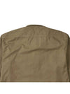 Gabardine Utility Long Sleeve Shirt Brown - CP COMPANY - BALAAN 10