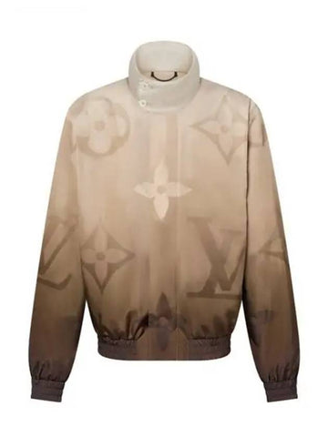 Monogram Printed Light Nylon Windbreaker 1AFYAO - LOUIS VUITTON - BALAAN 1