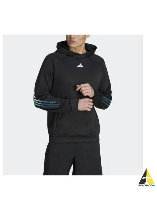 adidas Train Icon 3S Training Hoodie IJ8116 - ADIDAS - BALAAN 1