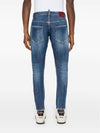 Sexy Twist Skinny Jeans Blue - DSQUARED2 - BALAAN 5