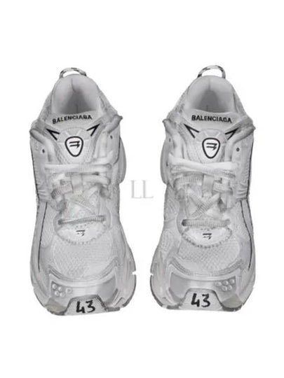 Runner Low Top Sneakers White - BALENCIAGA - BALAAN 2