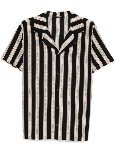 Balmain Striped Shirt - BALMAIN - BALAAN 1