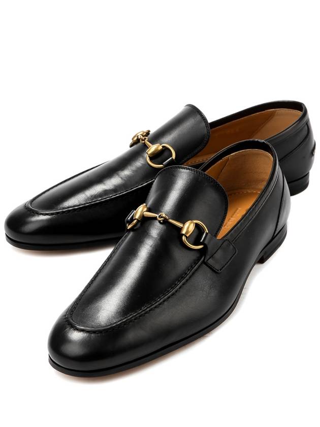 Jordaan Leather Loafers Black - GUCCI - BALAAN 2