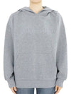 Women s Saforet Logo Hooded Sweatshirt Gray 2429946031600 003 - MAX MARA - BALAAN 2