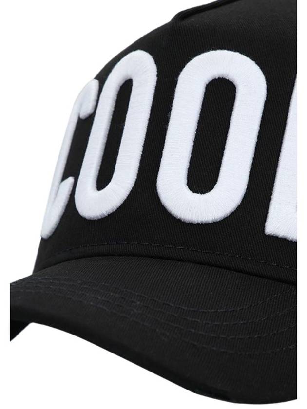 COOL logo ball cap black - DSQUARED2 - BALAAN 4