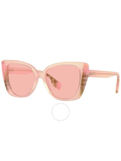 Burberry Light Pink Cat Eye Ladies Sunglasses BE4393 4052/5 54 - BURBERRY - BALAAN 2