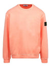 Waffen Patch Crew Neck Sweatshirt Pink - STONE ISLAND - BALAAN 2