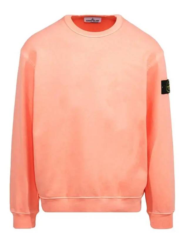 Waffen Patch Crew Neck Sweatshirt Pink - STONE ISLAND - BALAAN 2