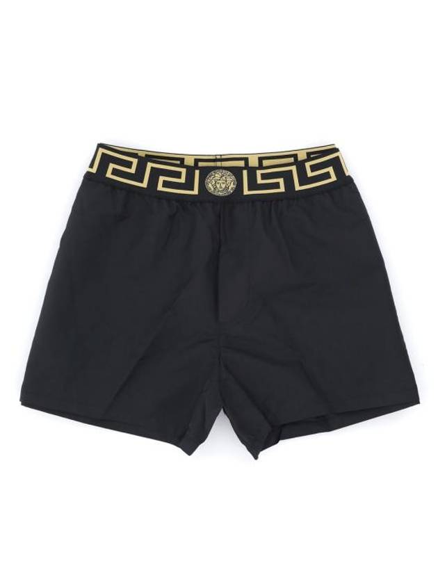 Greca Border Swim Shorts Black - VERSACE - BALAAN 2