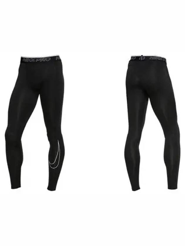 Men's Pro Dri Fit Tights Leggings Black - NIKE - BALAAN 8