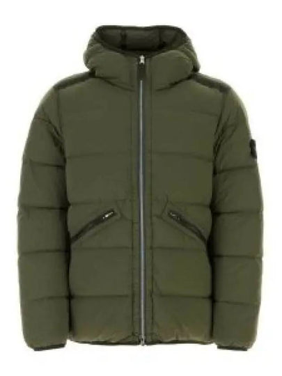 Seamless Tunnel Nylon Down Padding Green - STONE ISLAND - BALAAN 2