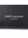 Caviar Logo Card Wallet - SAINT LAURENT - BALAAN.