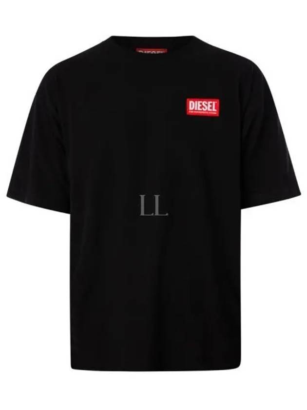 T Nlabel L1 Short Sleeve T-Shirt Black - DIESEL - BALAAN 2