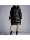 Women's Hermine Hooded Padded Black - MONCLER - BALAAN 3