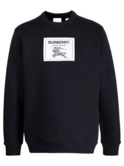 Men's Prorsum Label Cotton Sweatshirt Navy - BURBERRY - BALAAN 2