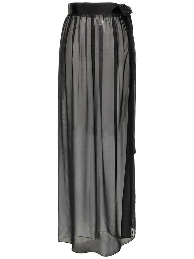 Dolce & Gabbana Chiffon Long Skirt - DOLCE&GABBANA - BALAAN 2