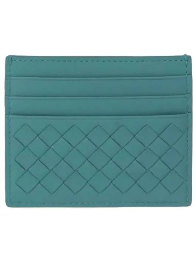 Intrecciato card holder linoleum wallet - BOTTEGA VENETA - BALAAN 1