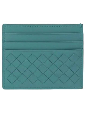 Intrecciato card holder linoleum wallet - BOTTEGA VENETA - BALAAN 1