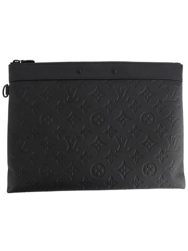 M81570 Monogram Shadow Pochette Togo Clutch Bag 24 Year Department Store Receipt 33803Y - LOUIS VUITTON - BALAAN 1