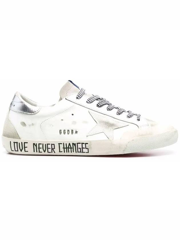 Women's Superstar Penstar Silver Tab Low Top Sneakers White - GOLDEN GOOSE - BALAAN 2