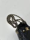 Direx mini cross bag black champagne gold bucket woc 31st unit - CHANEL - BALAAN 7