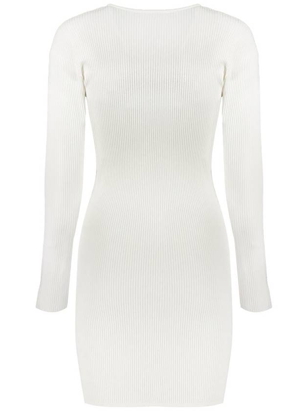 Ribbed Dress Women's White - DSQUARED2 - BALAAN 3