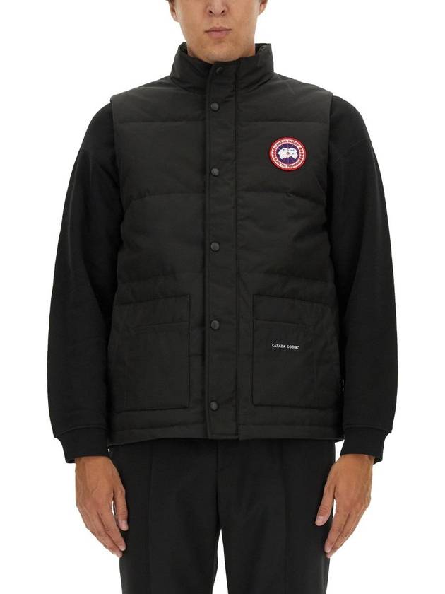 Freestyle Crew Vest Black - CANADA GOOSE - BALAAN 3