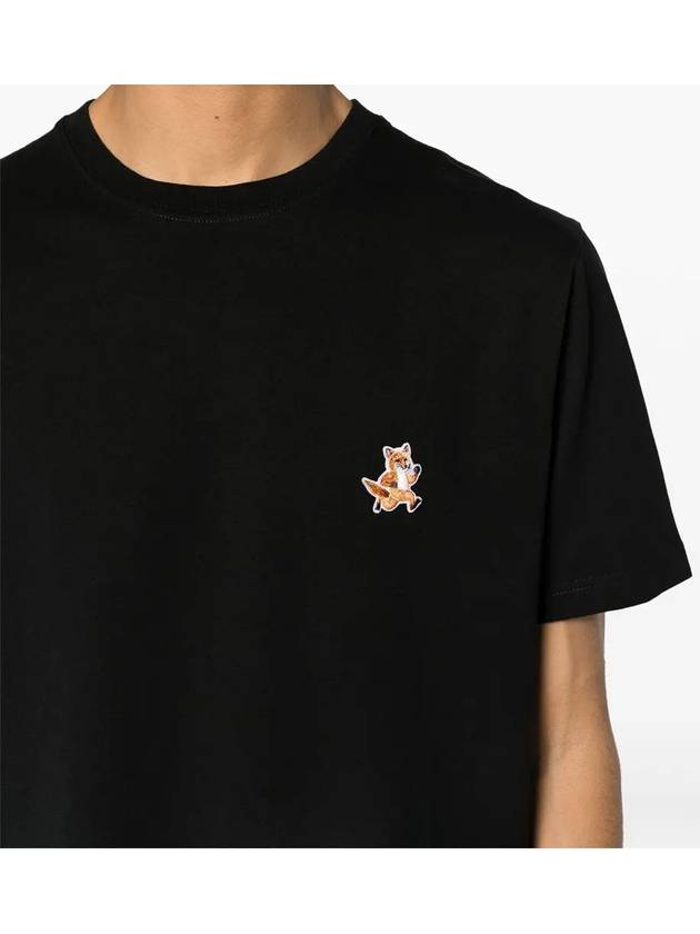 Maison Kitsune Speedy Fox Patch Cotton Short Sleeve T Shirt MM00125 - POLO RALPH LAUREN - BALAAN 5