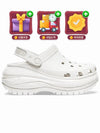 Mega Crush Clog Sandals White - CROCS - BALAAN 3